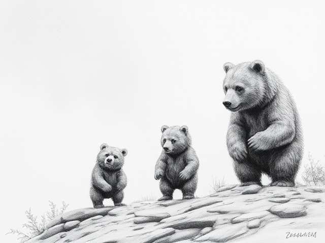 Petits bonhomme ressemblant à des ours