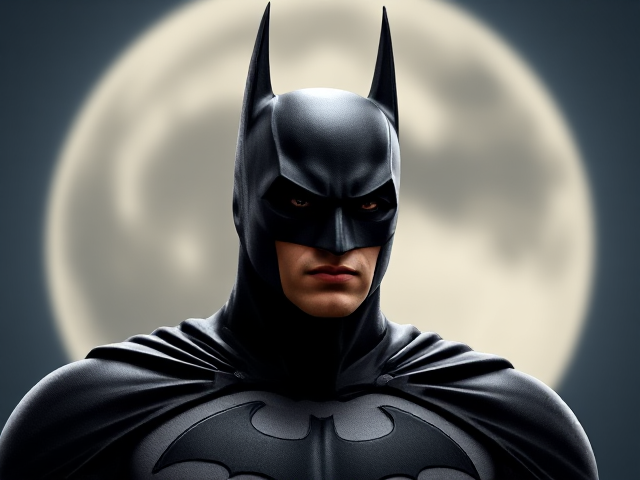 Génére moi une photo de profil en lien avec batman
