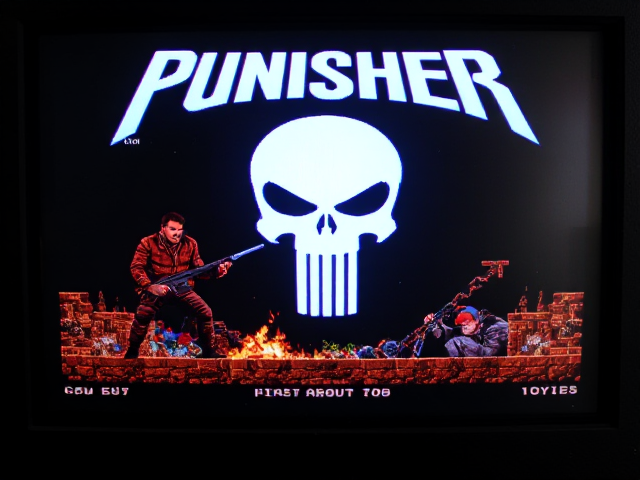 Punisher game on Atari 2600
