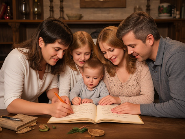 ecriture jolie famille gubert