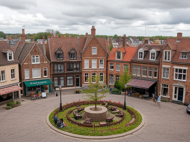 A hometown small and round