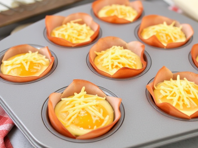 Quick Keto Breakfast: Ham & Cheese Egg Cups 🥚🧀

Mornings are hectic in our household, but these Ham & Cheese Egg Cups are a lifesaver! Ready in just 20 minutes, they're perfect for meal prep and keep me energized throughout the day.

Recipe:

Preheat oven to 375°F (190°C).
Line muffin tin cups with slices of ham.
Crack an egg into each ham cup.
Sprinkle with shredded cheese.
Bake for 15-20 minutes until eggs are set.