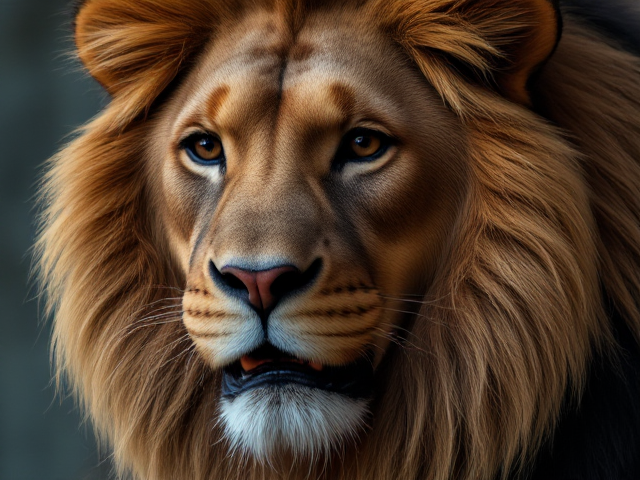 Dwayne johnson croisé avec un lion