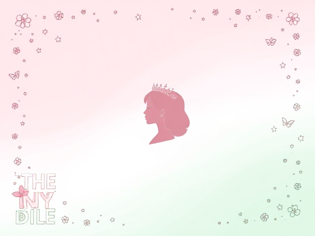 Create a beautiful first page for a journal designed for girls, featuring a soft pastel background that transitions from light pink at the top to mint green at the bottom. Include a decorative border of delicate, lightly sketched flowers, whimsical stars, and playful butterflies, with scattered sparkles to evoke a sense of magic. In the center, feature an elegant silhouette of a woman wearing a crown, symbolizing empowerment and confidence. Ensure there’s ample clear space around her for an inspiring quote or title, making the overall design versatile for various journal themes. The edges should be soft and inviting, creating a warm atmosphere that encourages creativity and positivity."