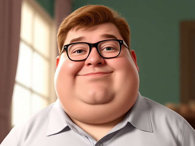 Seth Rogan as Peter Griffin from family guy