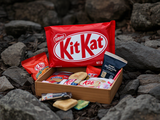 a survival kit but with Kit Kat