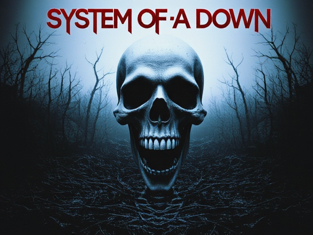 scary album cover that has the text: System Of A Down