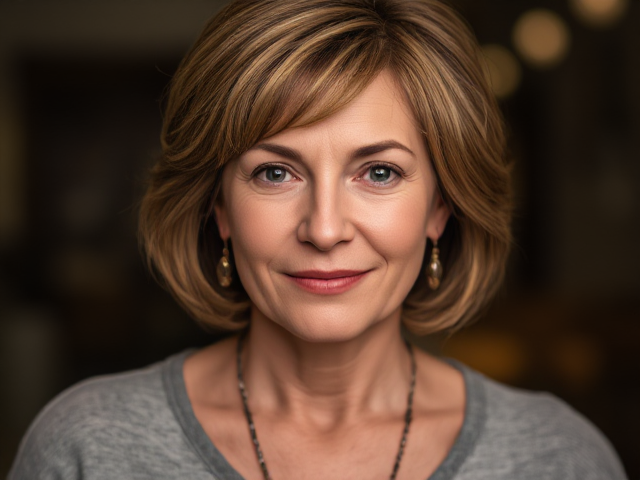 Create an adult woman of Pebbles Flintston.