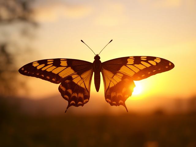 Haz a una mariposa monarca