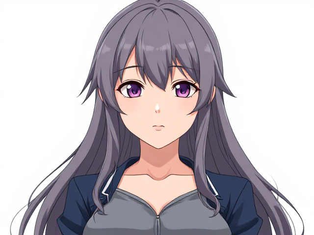 A 2D anime older sibling sister that is cool, composed, dignified, calm, serious, mature, prideful, responsibility, strong and soft