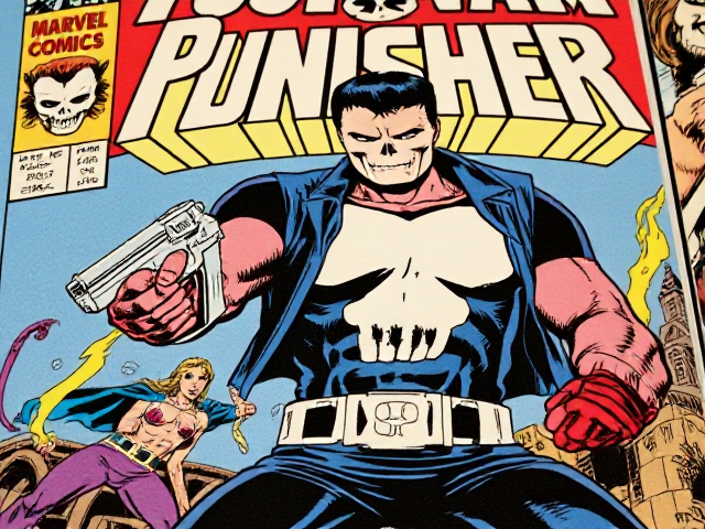 1980s Marvel comics Punisher comic book