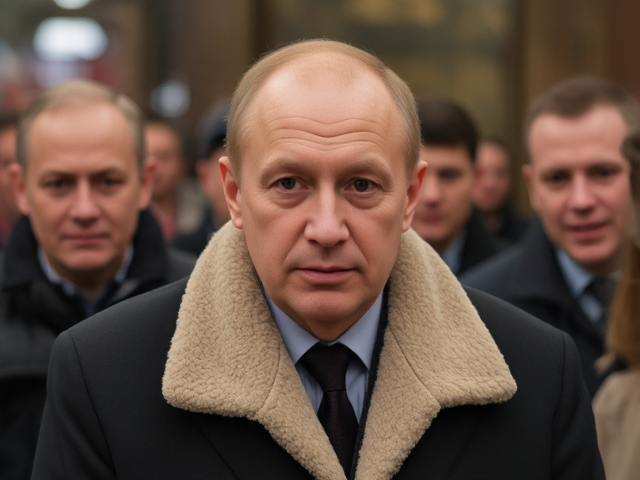 Путин на самокате в Париже