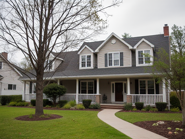 establishing shot of a retirement home