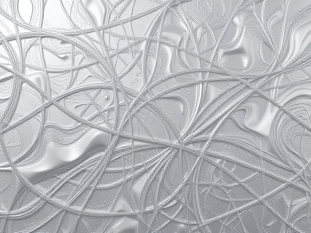 Abstract silver chromium patterned background