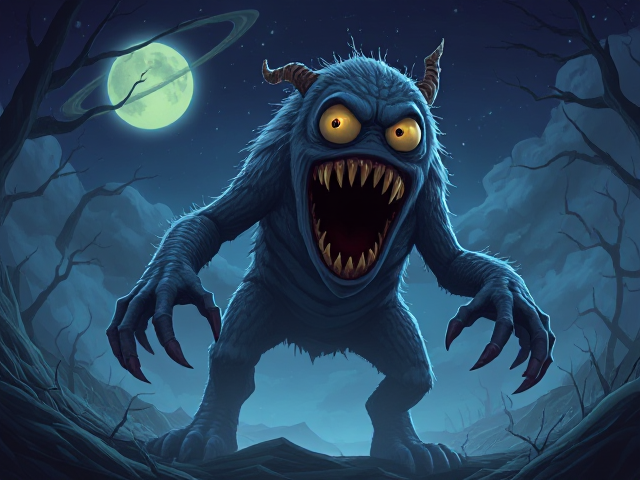 Le Monstre le plus flippant du monde entier