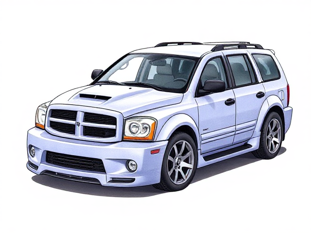 2005 dodge durango SRT-8 BODY KIT 5 SPOKEN RIMS LOWERED SUSPENSION