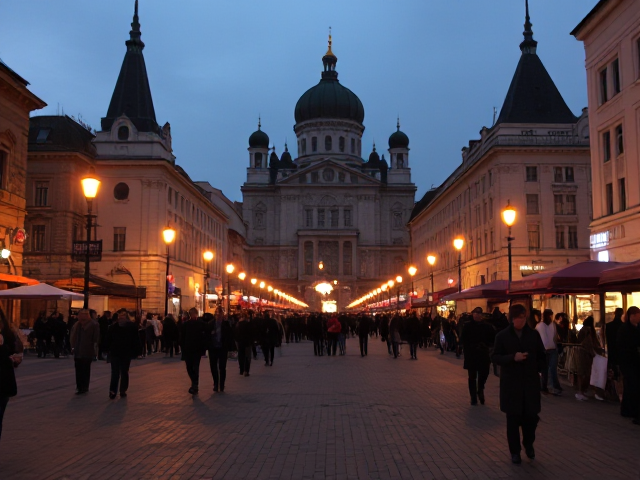 Трамп на самокате в Париже