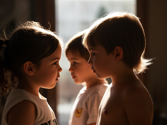 Nature animals children and materials