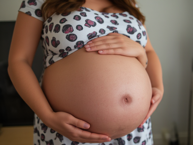 a heavily pregnant ishowspeed