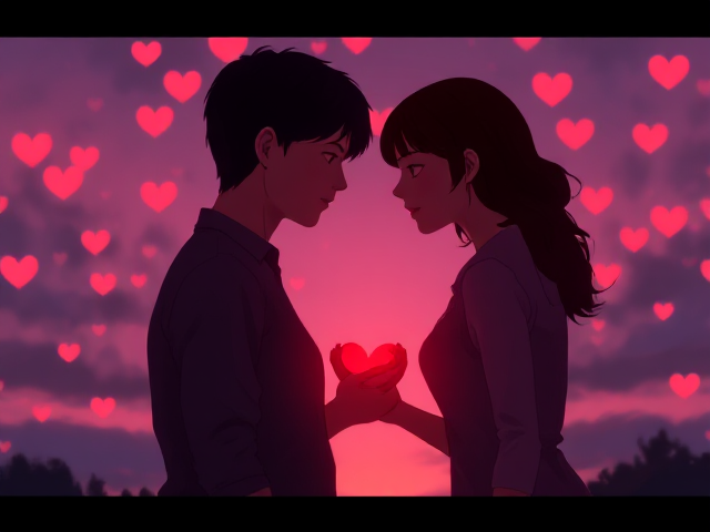 Pochette album,
Rouge cœurs ♥️ 
Titre (logo) love’s feelings