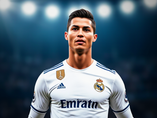 Cristiano Ronaldo poster for instagram post