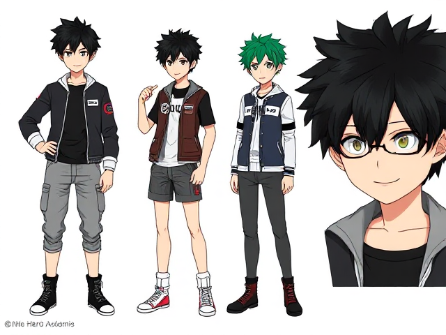 My hero academia oc ref sheet