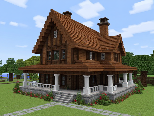 Very detailed Minecraft house