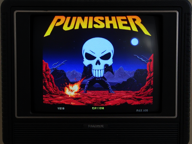 Punisher game on Atari 2600