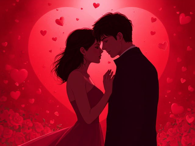 Pochette album,
Rouge cœurs ♥️ fond rouge et rose 
Titre écriture (logo) =     love’s feelings

love’s feelings love’s feelings love’s feelings