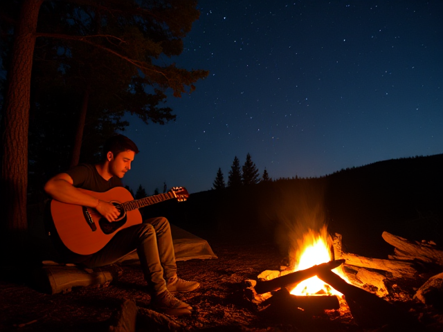 There’s something special about sitting by a campfire, playing guitar under the stars. It’s a feeling of freedom, of connection with the world around me. Music has always been my escape, my way of expressing myself when words aren’t enough. One thing most people don’t know is that I get emotional during sad movies. A good, heartfelt scene? I’m done. What I’m really looking for is a woman who loves adventure but also appreciates quiet nights under the stars, someone who’s moved by music and enjoys the simple pleasure of sitting by a fire