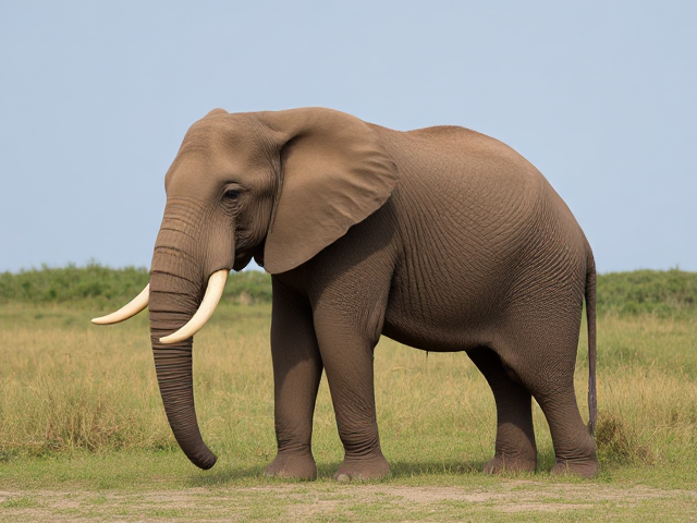 An elephant and porcupine hybrid