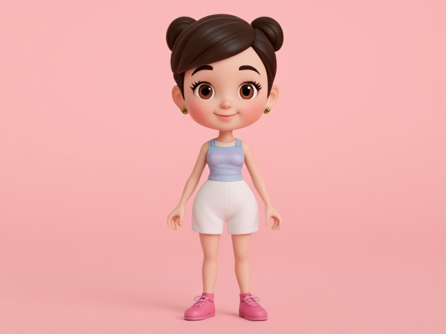 Create an adult woman of Pebbles Flintston.