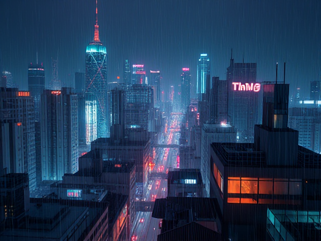 futuristic image of cyberspace