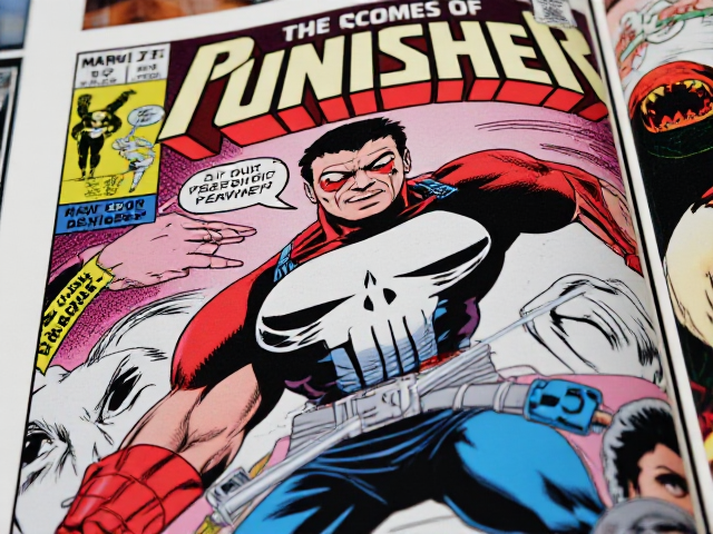 1980s Marvel comics Punisher comic book