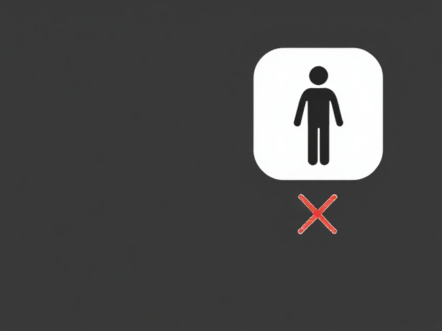 Add an icon of a man and a woman holding hands, symbolizing relationships or distractions. Position this icon at the same height as the workout icon but to the right of the central figure. Enclose it within a white, rounded square background, and place a bold red "X" below the icon to signify it as an undesirable action.