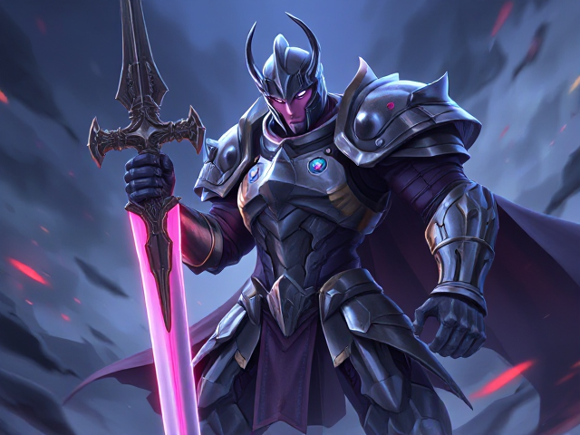 The Iron Knight from CounterSide mobile game