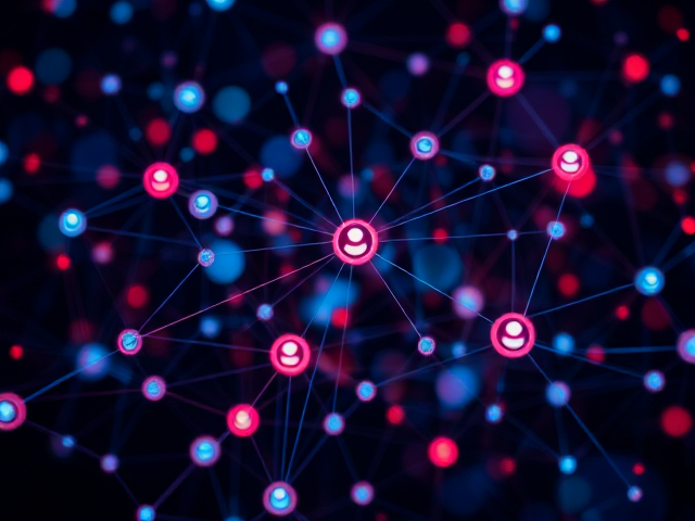 fait moi une image représentant  les réseau sociaux