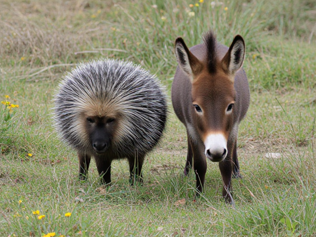 Porcupine and Donkey mix