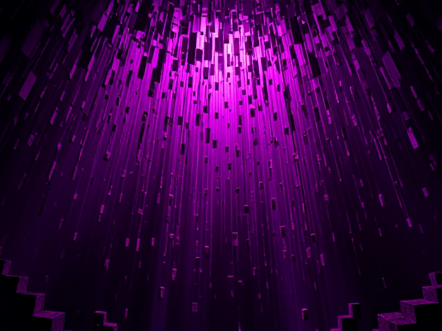 retro tetris blocks falling down