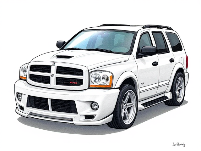 2005 dodge durango SRT-8 BODY KIT 5 SPOKEN RIMS LOWERED SUSPENSION