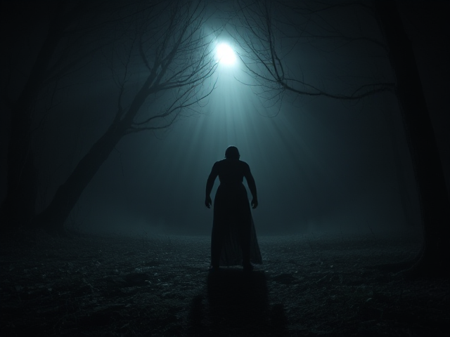 Create the scariest scene a human could ever see