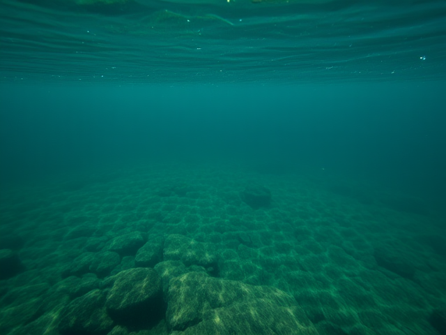 underwater pond background