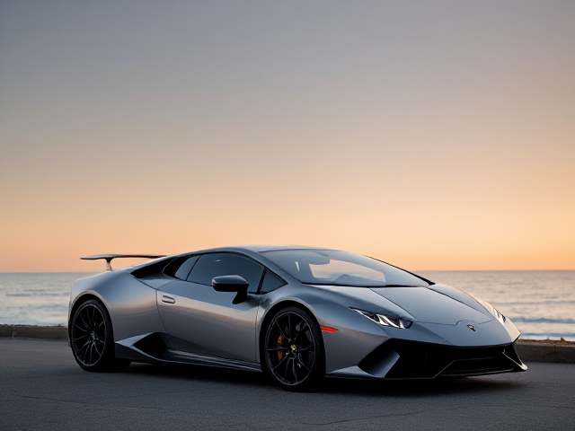 Une lamborghini revuelto au bord de la mer