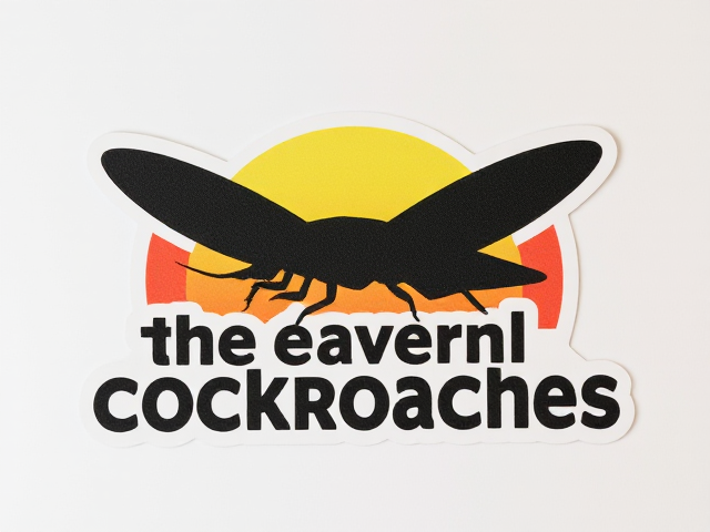 logo for "the heavenly cockroaches"