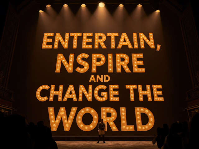 Entertain, Inspire and Change the World