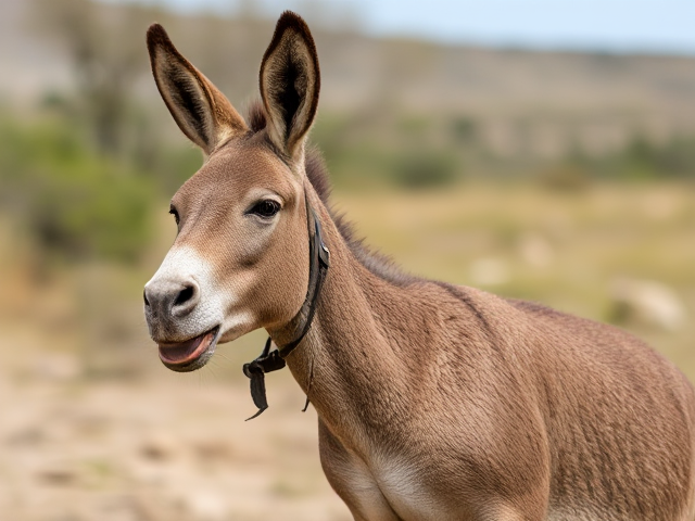 A donkey dinosaur hybrid