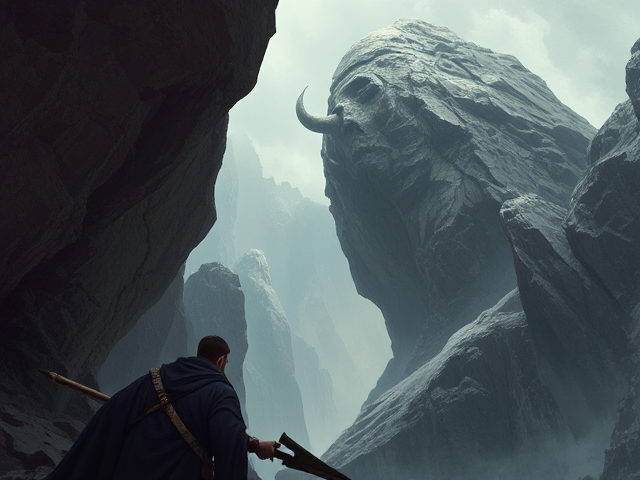 The rock en minotaure