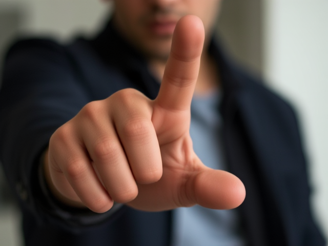 realistic complete 5 finger right hand of man zoomed grabbing something