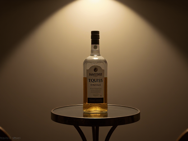 A bottle of tequila sits alone on a small round table.
A large caption reads "Under Cover Boss Season 18"