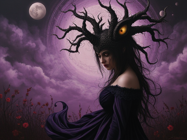 A dark surrealism incorporating Tim Burton and a Salvatore dali meets degas depiction of sentiments from the following 
 Two things can be true
I'll love and hate you
I'll be your best and your worst day
I'll be your blessin' and curse, babe, yeah
Sometimes I'll cut and ghost
But sometimes I'll get too close
You're nothin' and everything I got to lose